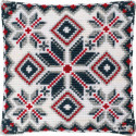 Pako, kit coussin au point de croix Géométrie 1 (PA003.266)