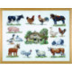Permin, kit Feme et animaux (PE70-6420)