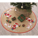 Permin, kit nappe Christmas Père-Noël et oies (PE45-5277)