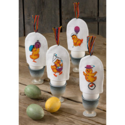 Permin, 4 kits pour oeufs à la coque (PE16-0365)
