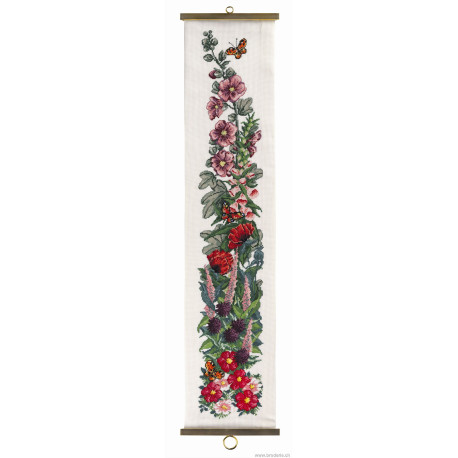 Permin, kit cordon de sonnette fleurs (PE35-8148)