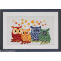 Permin, Kit les quatre chouettes (PE70-3303)