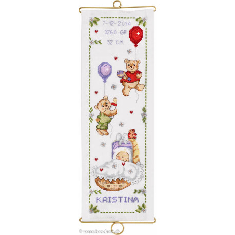 Permin, kit naissance fille (PE36-2345)