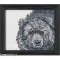 Permin, kit tête d'ours gris (PE14-4132)