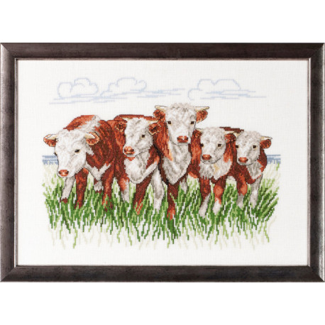 Permin, kit Vaches au pré (PE70-7432)