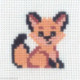 Permin, mini-kit facile renard (PE14-6198)