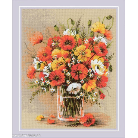 Riolis, kit Field Poppies (RI2306)