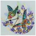 RTO, kit clock "Rainbow butterflies" (RTOM40014)