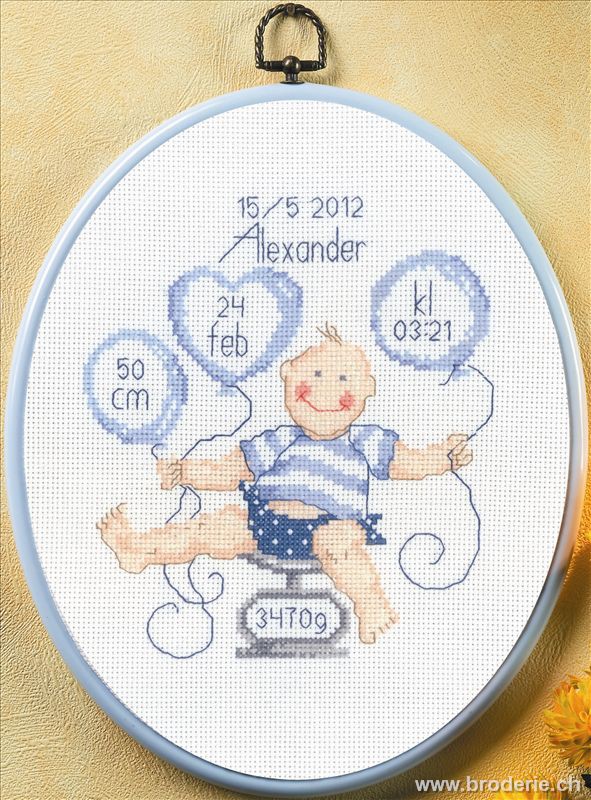Permin Kit Naissance Bebe Garcon Pe92 1859 Au Point Compte Permin Kit Naissance Bebe Garcon Pe92 1859 Au Point Compte