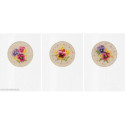 Vervaco, Kit 3 carte de voeux Violettes (PN0174604)