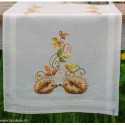 Vervaco, kit imprimé chemin de table Hérissons en automne (PN0147748)