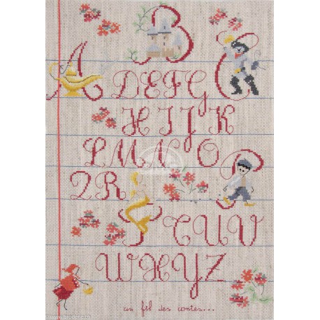 DMC, kit Abécédaire Au fil des Contes (DMC-BK1732)