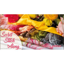 Vervaco, Kit Secret Stitch Printemps 2026 Marjolein Bastin Aïda (PN0237498)