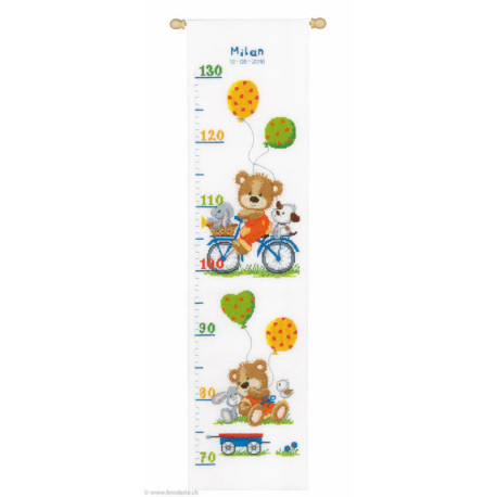 Vervaco, kit Toise Ours en jeux (PN0156394)
