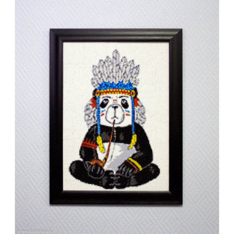 Wizardi, kit diamant Hippie Panda (WIWD216)