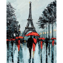 Wizardi, kit diamant Paris in Rain (WIWD156)