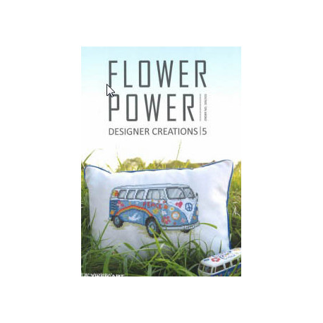 Zweigart, catalogue de modèles Flower Power (104-315)