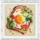 Magic Needle, kit Fried Eggs Toast (MN120-092)