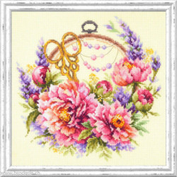 Magic Needle, kit Peonies for Needlewoman (MN100-124)
