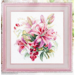 Magic Needle, kit Pink Lilies (MN70-06)