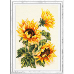 Magic Needle, kit Three Sunflowers (MN40-78)