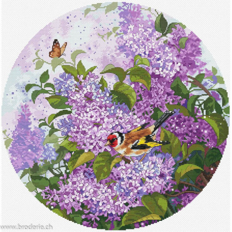 Andriana, kit Lilac Garden (SANS-83)