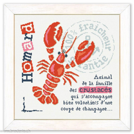 LiliPoints, Grille Le Homard (A018)