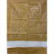 Graziano, Linge de cuisine Campi Fleurs jaune-beige (CU6568)