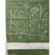 Graziano, Linge de cuisine Campi Fleurs vert (CU6566)