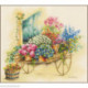 Lanarte, Kit au point compté Floral cart (LA0216157)