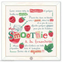 LiliPoints, Grille Gourmandise - Mon smoothie à la framboise (GO59)
