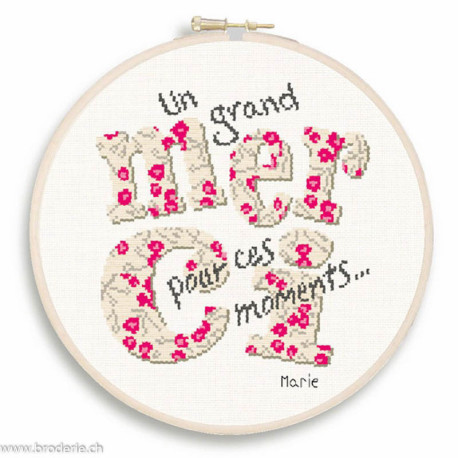 LiliPoints, Grille Merci pour ces moments (MR01)