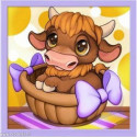 Artibalta, kit diamant Little bull (AZ-1887)