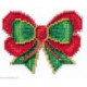 Mill Hill, kit Holiday Bow magnet (MH18-2633)