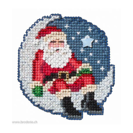 Mill Hill, kit Sleepy Santa magnet (MH18-2631)