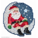 Mill Hill, kit Sleepy Santa magnet (MH18-2631)