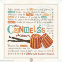 LiliPoints, Grille Gourmandise - Mes Cannelés (GO60)