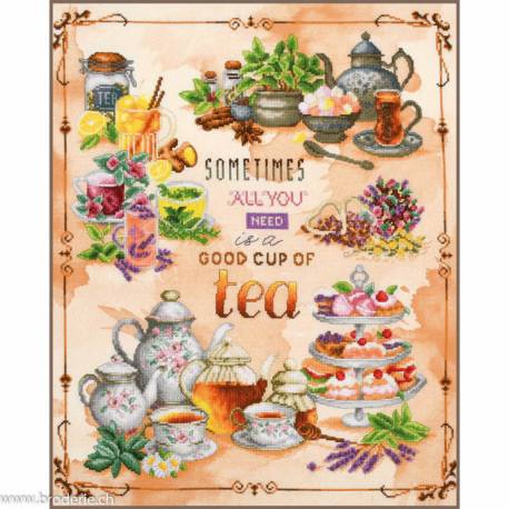 Lanarte, Kit au point compté Tea lover's delight (LA0229170)