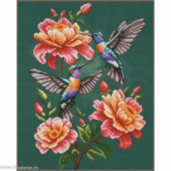 Lanarte, Kit au point compté The hummingbird waltz (LA0231682)