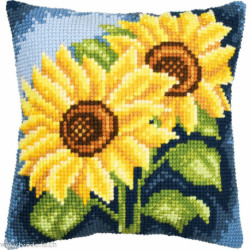 Vervaco, kit coussin au point de croix Tournesols (PN0216203)