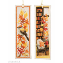 Vervaco, Kit marque-page Automne lot de 2 (PN0219145)