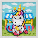 Artibalta, kit diamant Unicorn at the fair (AZ-1949)