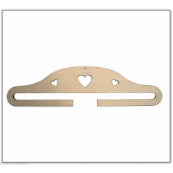 Au Ptit Bonheur, suspense coeurs 12 cm (CL00812)