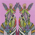Bothy Threads, kit - Jewelled Zebras (BOXSTU6)