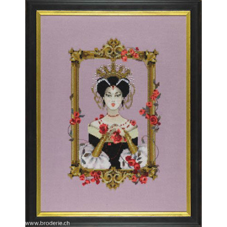 Mirabilia, grille Portrait Queen (MD184)