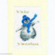 Bothy Threads, kit carte de voeux Winter Wonderland (BOXMAS55)