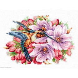 Andriana, kit Hummingbird and Flowers SANK-44 (SANK-44)