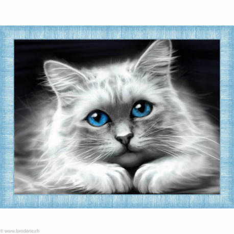 Artibalta, kit diamant Blue Eye cat (AZ-1761)