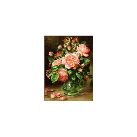 Artibalta, kit diamant Roses in a vase (AM-4047)