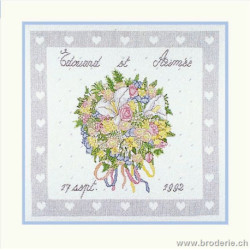 Bonheur des Dames, kit bouquet mariée (BD1117)